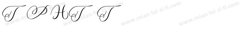 TPHT Tetsubin F字体转换